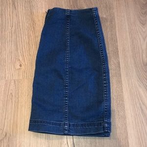 Free People Denim Skirt
